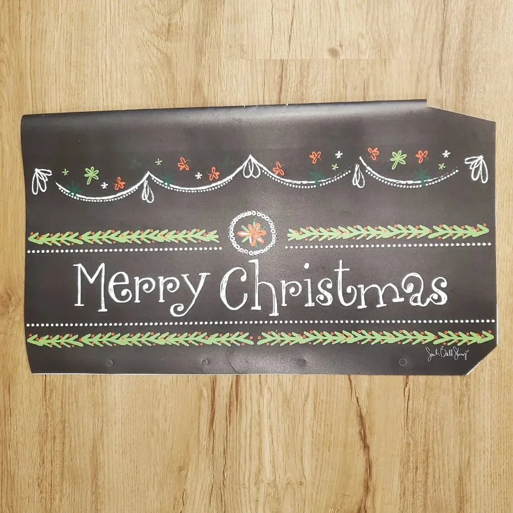 Christmas mailbox cover